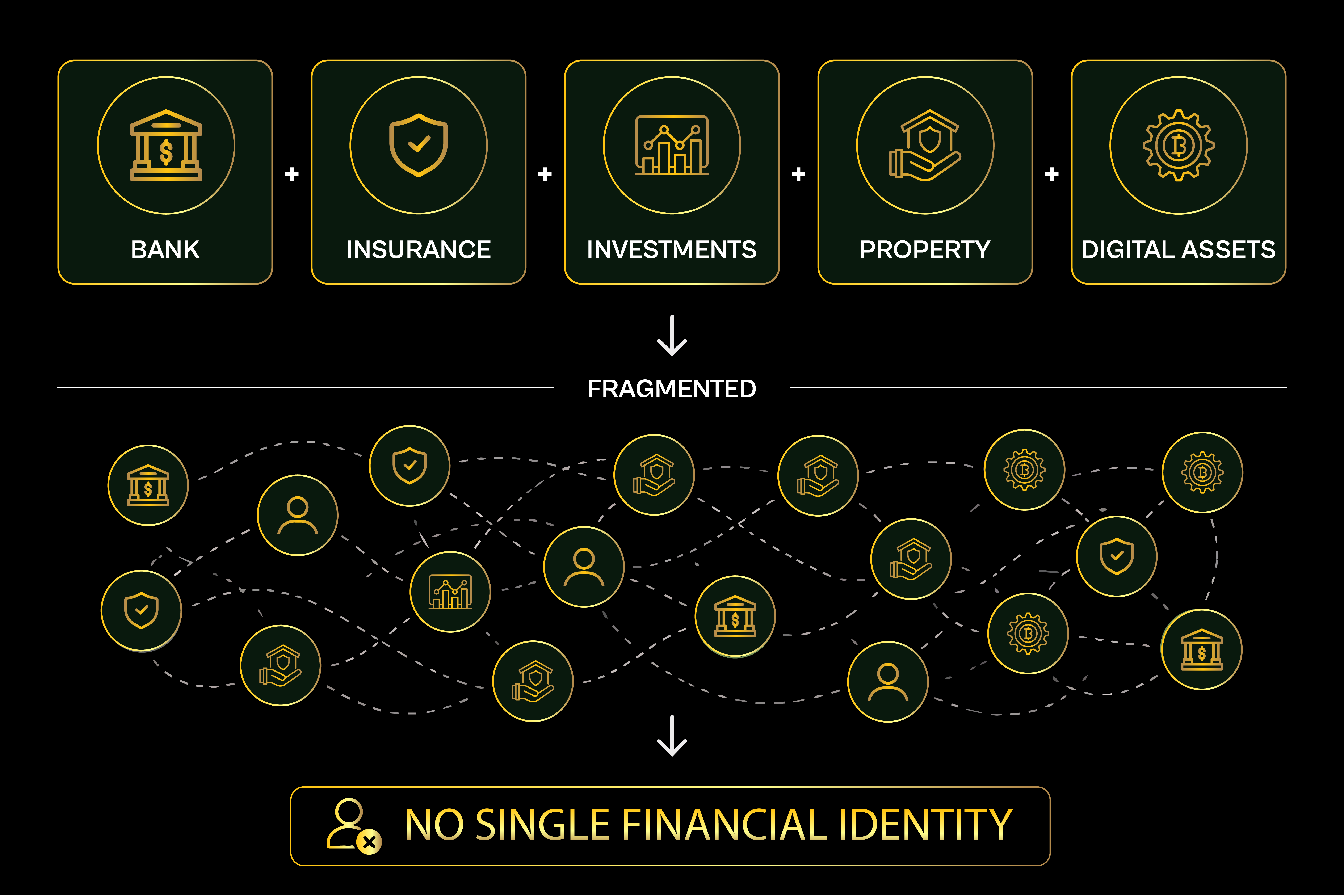 Fragmented Financial Identity